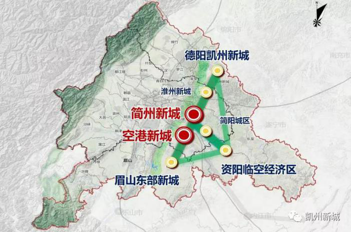 凯州新城规划图 图源网络