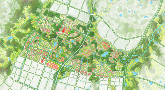凯州新城规划图图片
